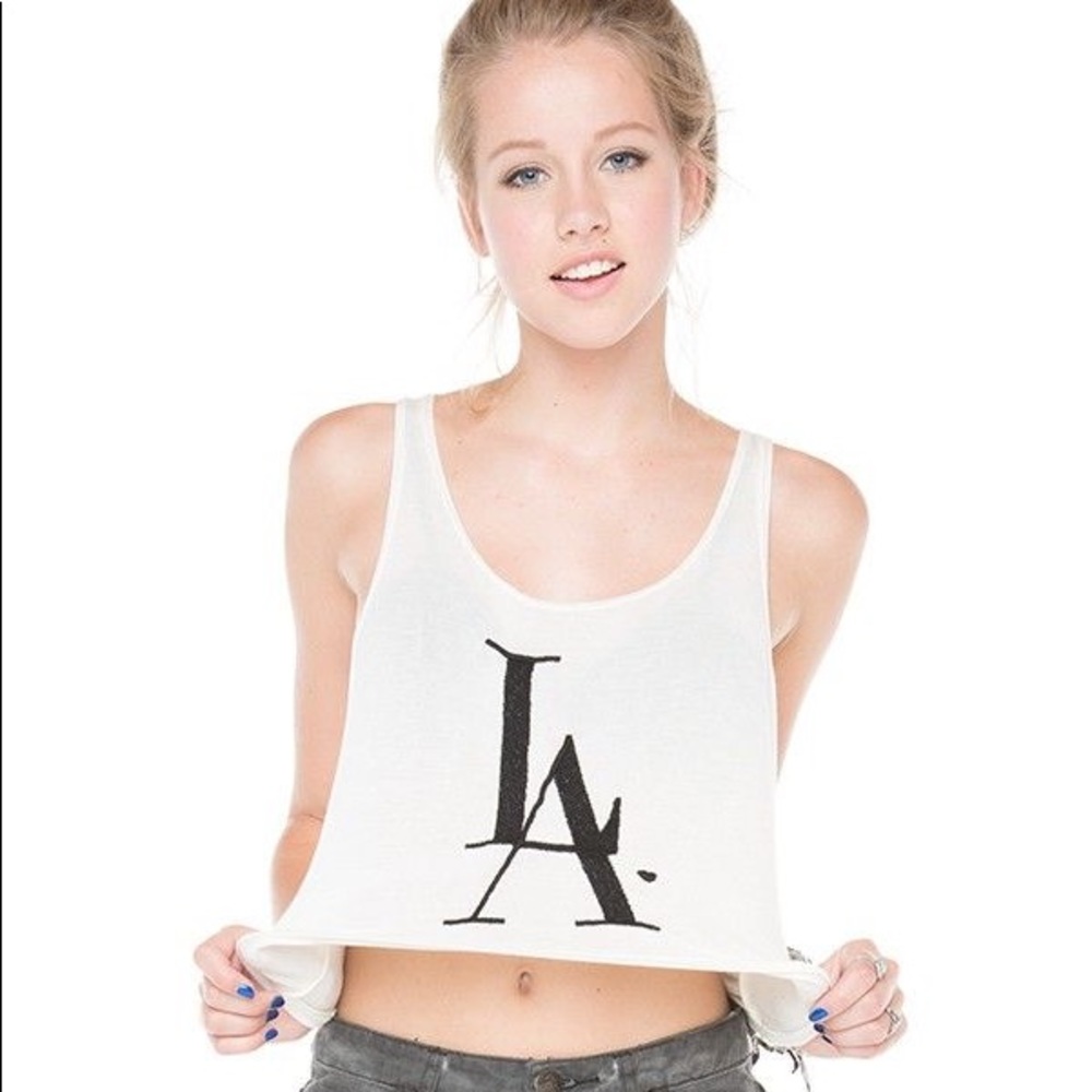 Brandy Melville LA Crop Top